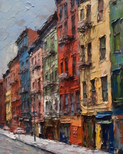 A Little Street In A Little Town