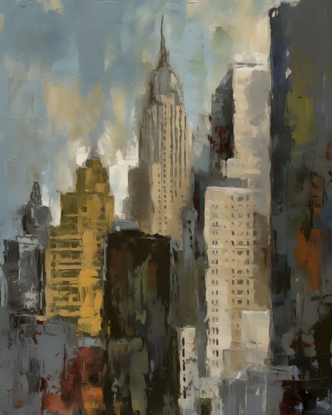 A Morning In The City