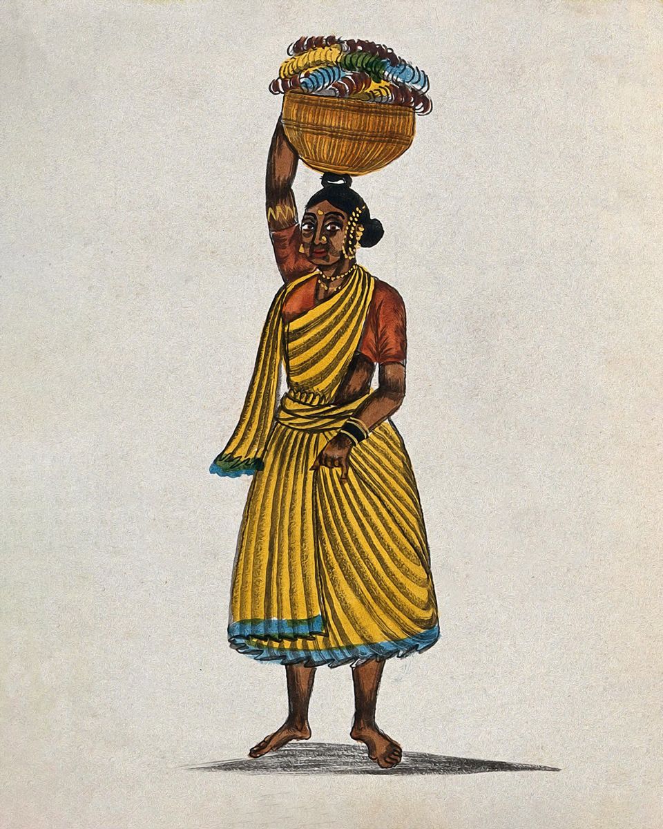 Bangle Woman Cultural Charm: 'Bangle Woman'