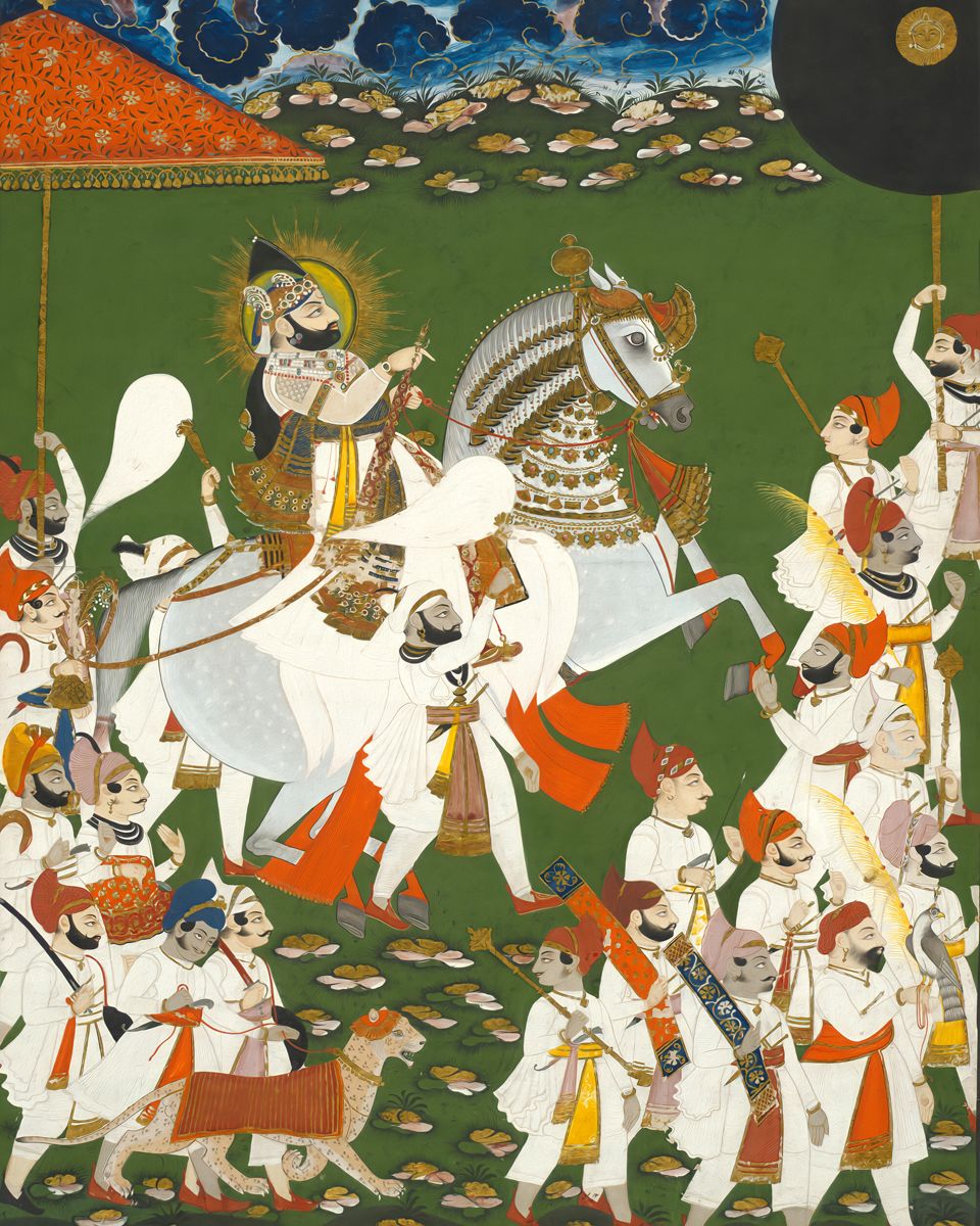 Pride of the Rajputs: 'Bhima Singh's Procession'