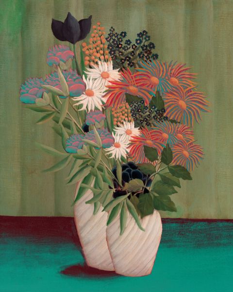 Harmony in Bloom: China Asters and Tokyos