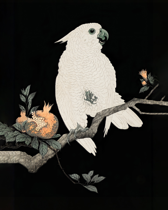 Burst of Flavor: 'Cockatoo and Pomegranate'