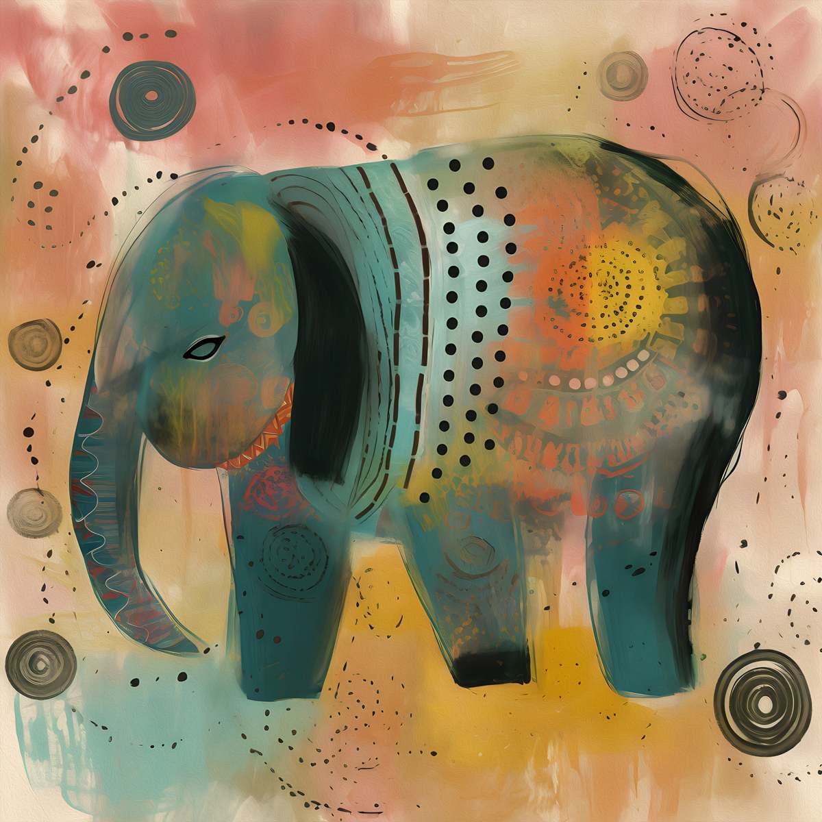 Ethnic Elephant