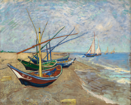 Fishing Boats on the Beach