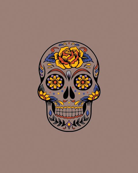 Flower Skull