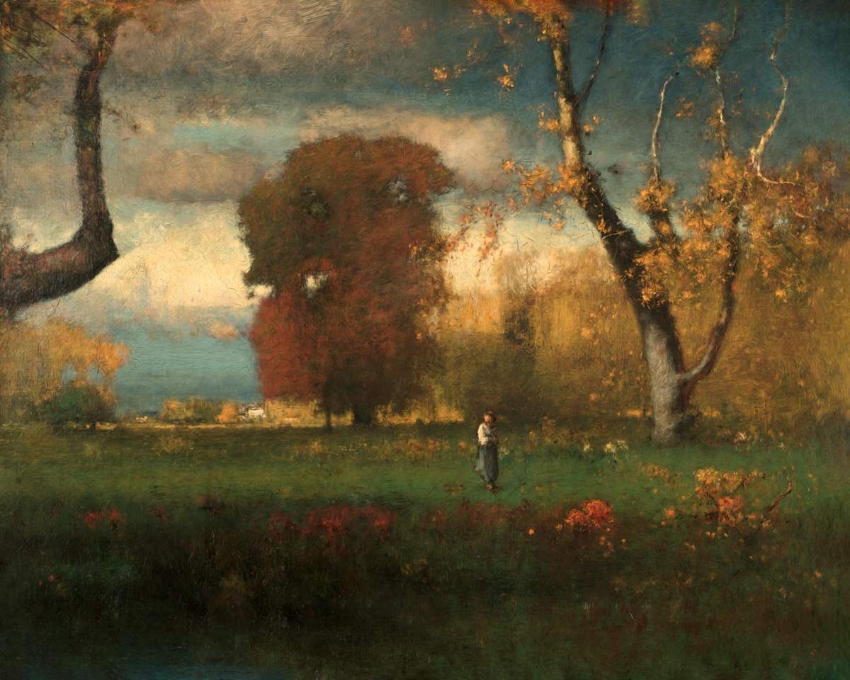 George Inness Landscape: Nature's Serenity