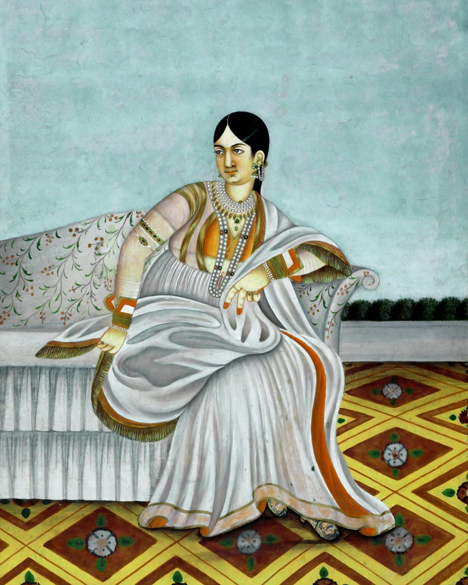 Harmony in Motion: 'Indian Dancing Girl'