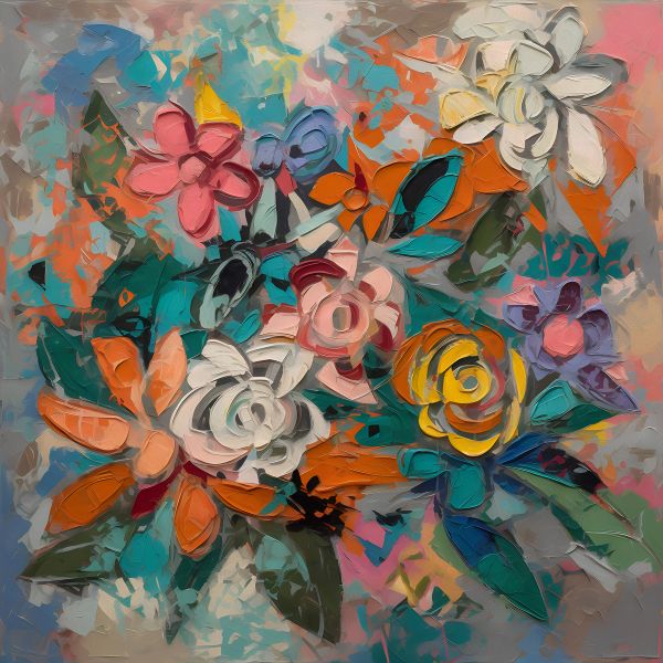 Enchanting Blooms: 'Kaleidoscope In Nature' Art Collection