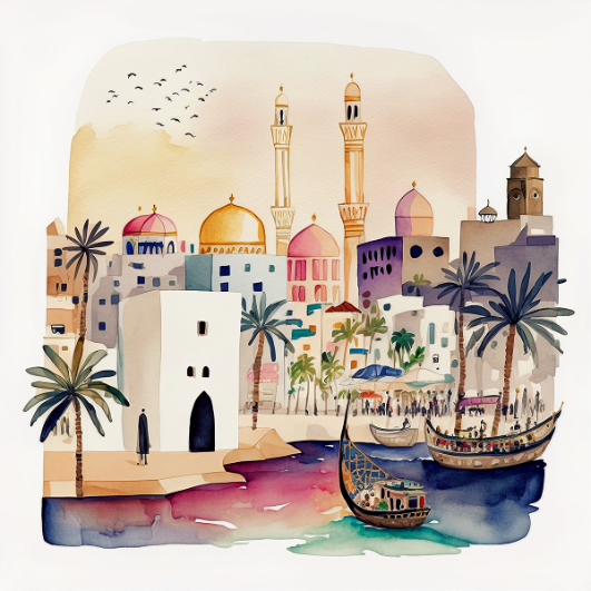 Madinat: Arabian Water Canals Art