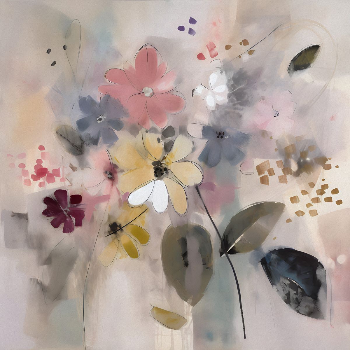 Nature's Palette: 'Pastel Petals'