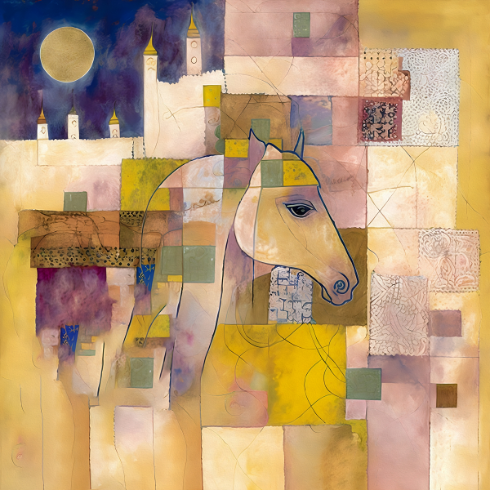 Patterns of the Bazaar: Abstract Arabian Art