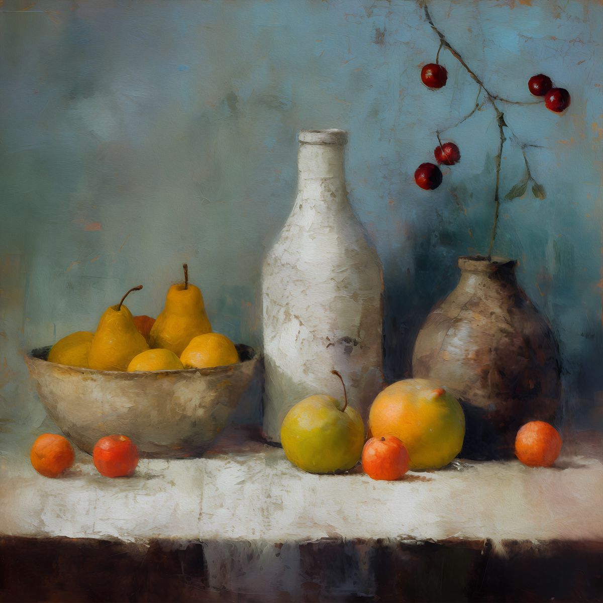 Pears And Cherries