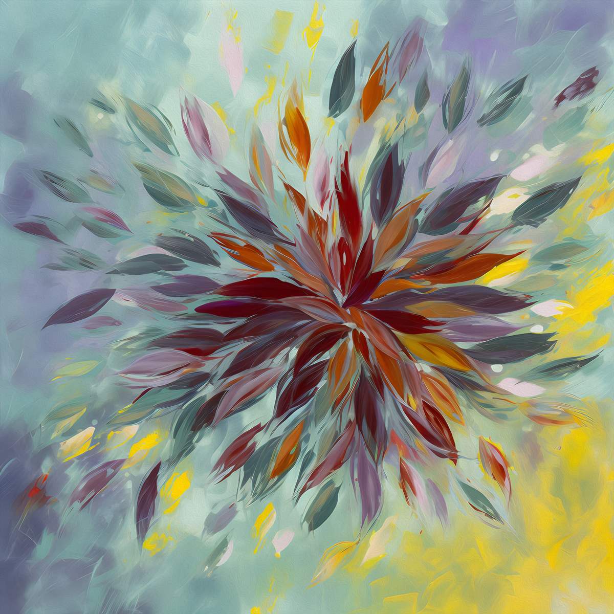 Vibrant Dreams: 'Psychedelic Petals' Art Collection