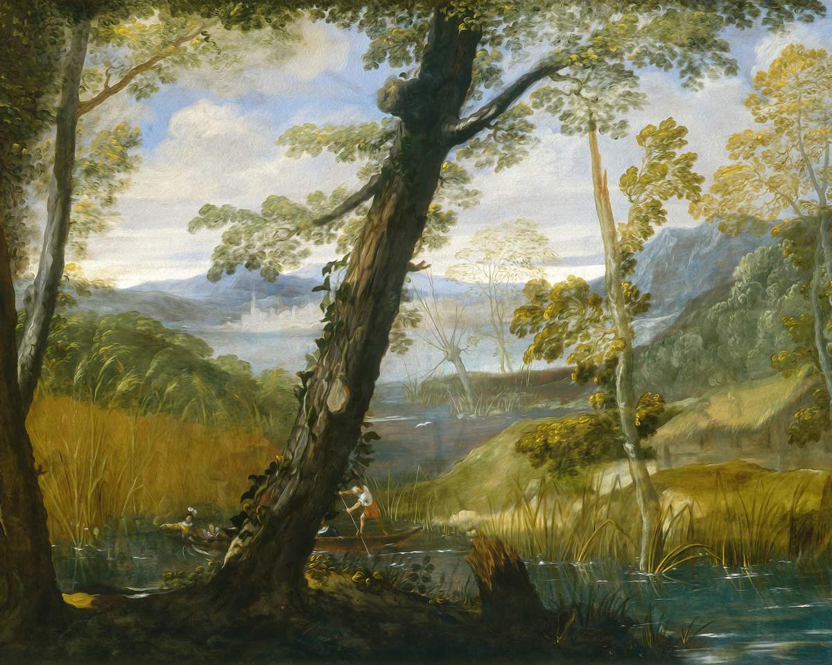 Riverside Tranquility: Countryside Escape