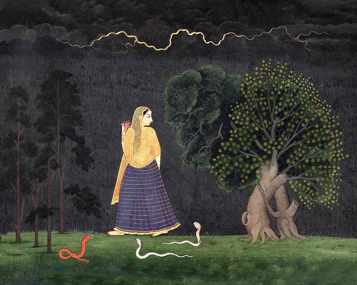 Dramatic Romance: 'Rushing to Her Lover'