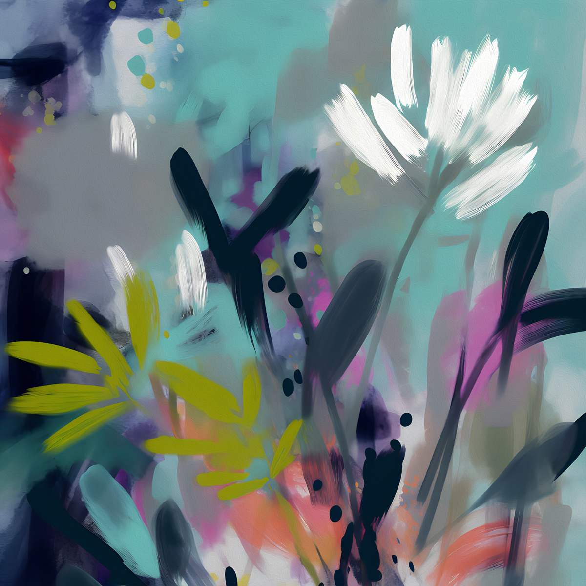 Eternal Serenity: 'Still Greenery' Art Collection