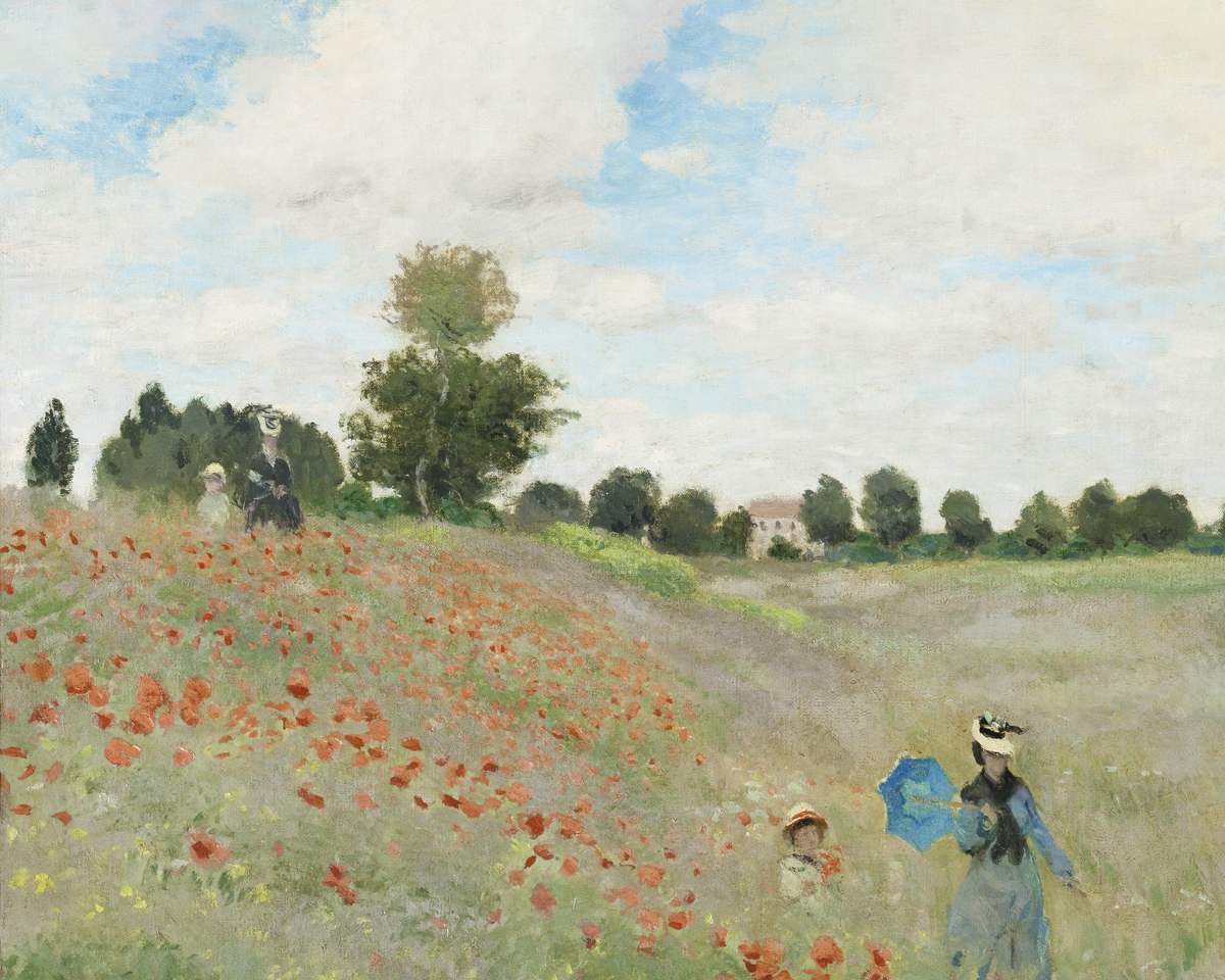 The Poppy Field near Argenteuil