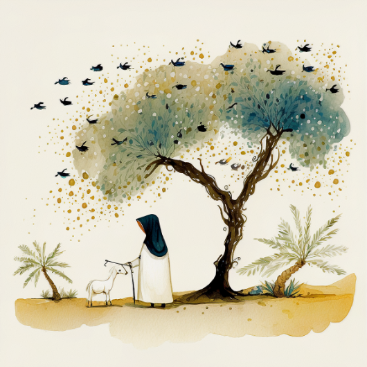 Under The Olive Tree: Oasis Tranquility