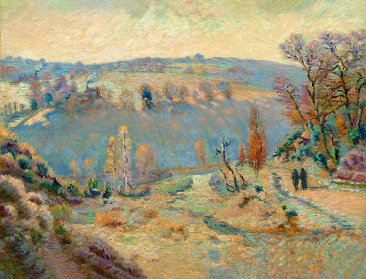 Valley of the Sédelle at Pont Charraud: Tranquil Harmony